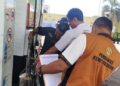 Sidak di SPBU Kaliombo (Sigit Cahya Setyawan)