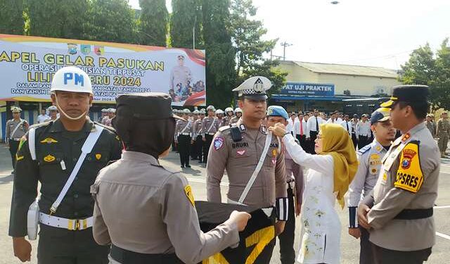 Gelar pasukan operasi lilin 2024 (Muhamad Dastian Yusuf)