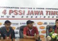 Suswanto, asisten pelatih Inter Kediri pasca pertandingan (Sigit Cahya Setyawan)