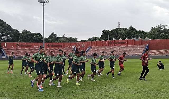 Skuad Barito Putera targetkan tiga poin (Sigit Cahya Setyawan)