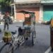 Sosialisasi terhadap PKL masih berjualan di Jalan Dhoho (Sigit Cahya Setyawan)