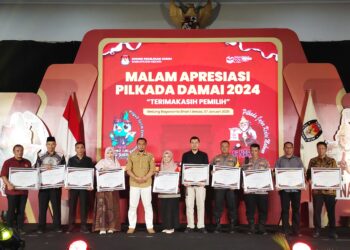 KPU Kabupaten Sampaikan Terima Kasih atas Partisipasi Pemilih Capai 72,15%