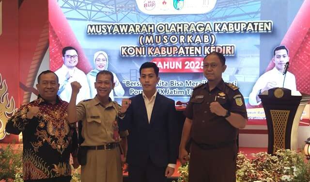 Musyawarah KONI Kabupaten Kediri (Sigit Cahya Setyawan)