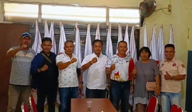 suasana audensin di Kantor KONI Kabupaten Kediri (istimewa)