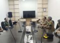 Audensi LSM Ratu di Kantor Dinas Perkim Kabupaten Kediri (Sigit Cahya Setyawan)