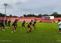 Latihan terakhir Inter Kediri jelang laga resmi (Nanang Priyo Basuki)