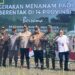 acara penanaman padi di Desa Mekikis Purwoasri (Kintan Kinari Astuti)