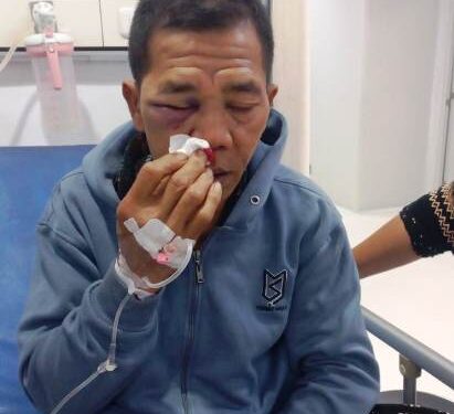 Sukari saat menjalani rawat inap di RSKK (istimewa)