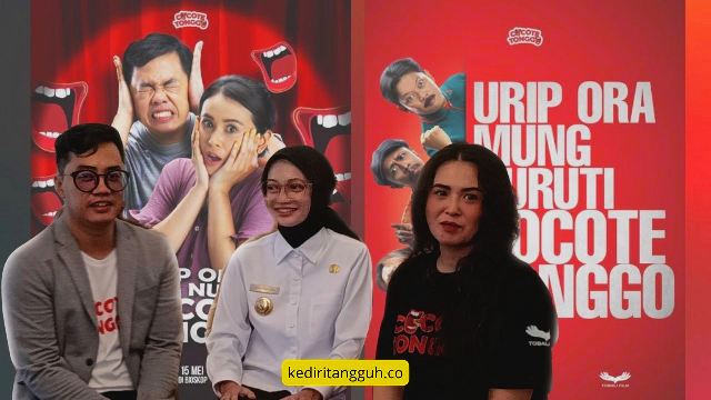 Sambut Tayang Perdana Film Cocote Tonggo di Kediri, Mbak Wali Ajak Pemain dan Kru Kunjungi Sentra Tenun Ikat Kediri