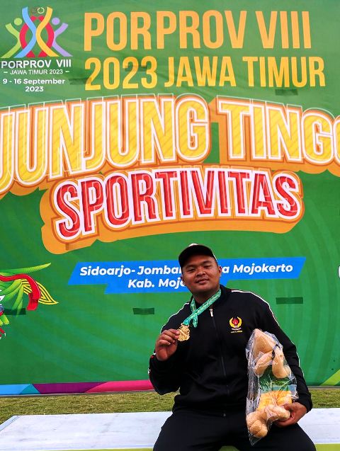 Maulana Dimas Satia, Pejuang Lempar Cakram dari Kediri yang Tak Pernah Lelah Mengejar Prestasi