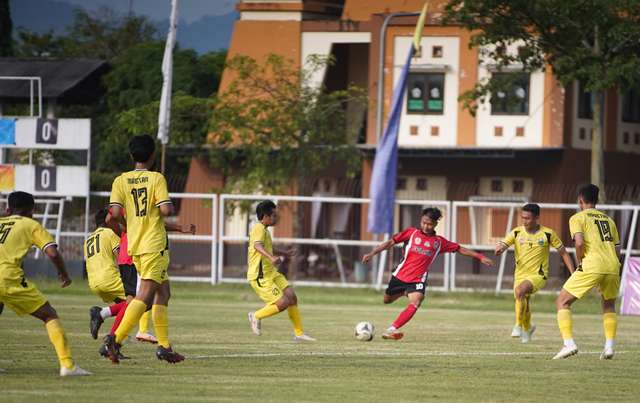 Match Highlight: Kabupaten Kediri Tampil Perkasa, Bungkam Magetan 5-0 di Laga Pra-Porprov Jatim