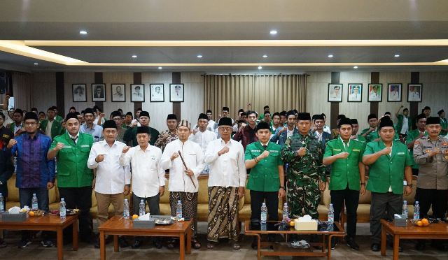 Gus Qowim Hadiri Pelantikan Pengurus Baru GP Ansor Kota Kediri 2025–2029