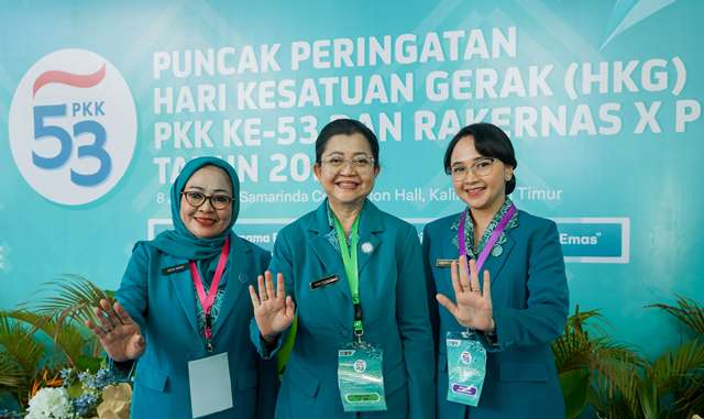 Mbak Cicha Bawa Semangat TP-PKK Kediri di Rakernas Nasional: Menyentuh Hati, Menyapa Kehidupan