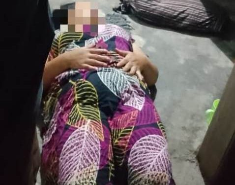 korban usai ditusuk pelaku (istimewa)