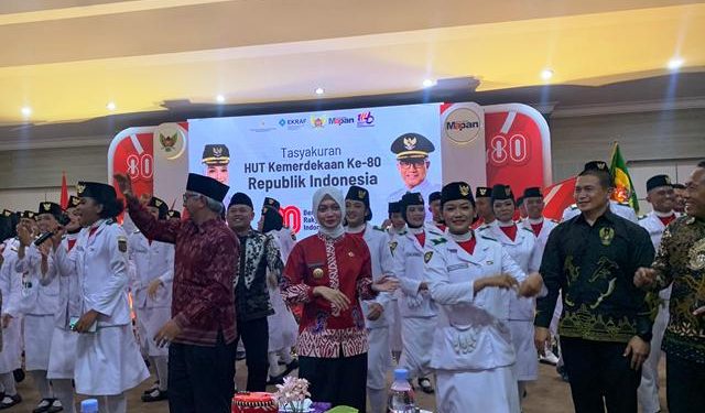 Resepsi HUT RI di Balai Kota Kediri (Anisa Fadila)
