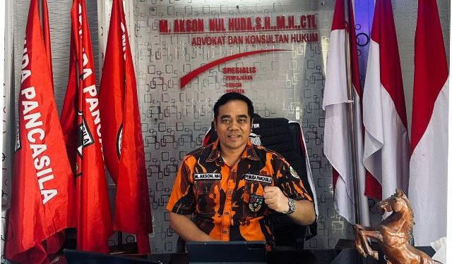 Ketua MPC Pemuda Pancasila Kota Kediri, M. Akson Nul Huda