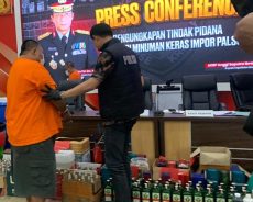 Polisi Bongkar Jaringan Miras Impor Palsu