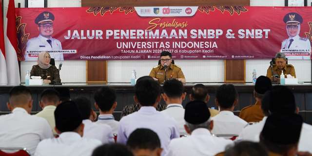 UI Menyapa Kediri, Mas Dhito: Anak Kabupaten Juga Berhak Menembus Kampus Impian