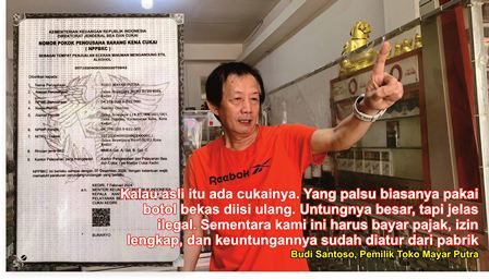Penjual Resmi Teriak Dirugikan, Maraknya Miras Ilegal di Kediri Tantang Integritas Aparat Penegak Hukum