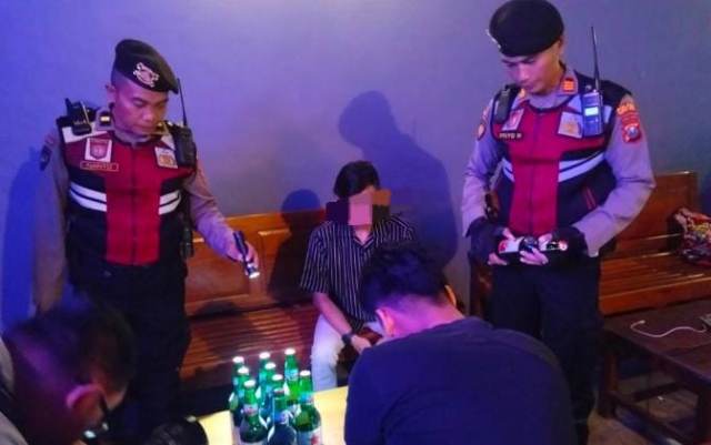 Pasca Tragedi Miras Tewaskan Dua Wanita, Polres Kediri Kota Gencarkan Razia Tempat Hiburan Malam