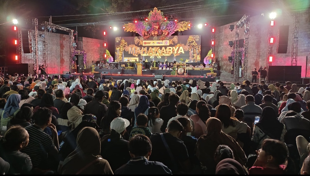 Kemeriahan Mahakarya “Power of Java” Membius Ribuan Penonton di Kediri Memorial Park