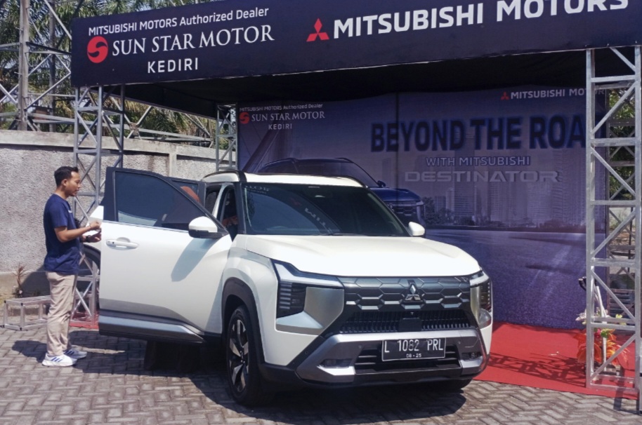 Mitsubishi Destinator Sambangi Kediri, Premium SUV 7 Penumpang dengan Mesin 1500cc Turbo