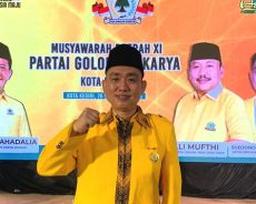 Musda XI Partai Golkar Kota Kediri, Aklamasi Dukung Abah Jono