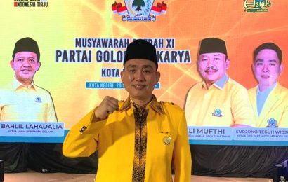 Musda XI Partai Golkar Kota Kediri, Aklamasi Dukung Abah Jono Musda XI Partai Golkar Kota Kediri, Aklamasi Dukung Abah Jono