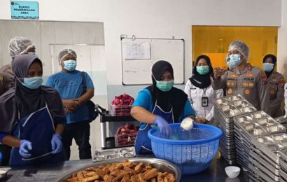 Kapolres Kediri Kota Cek SPPG, Pastikan Hidangan Bergizi untuk Anak Sekolah Tetap Aman