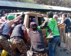 Ribuan Warga Kediri Gotong Royong Bersihkan Kerusakan Pascakerusuhan, Arca Ganesha Kembali ke Museum