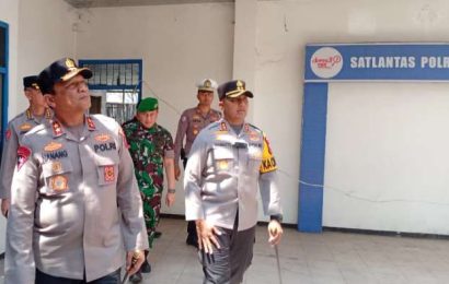 Kapolda Jatim Tinjau Kediri Pasca Kerusuhan dan Penjarahan