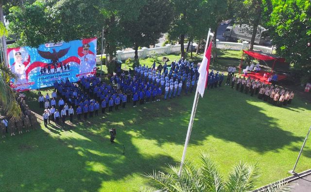 Generasi Muda Kota Kediri Kokohkan Nilai Pancasila di Hari Kesaktian Pancasila 2025