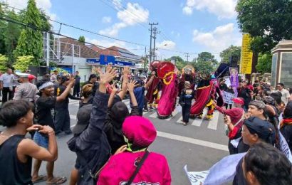 Paguyuban Jaranan Kota Kediri Tuntut Pengeroyokan Barongan Ditangkap, Hanif : Proses Hukum!!!