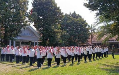 Ratusan PPPK Pemkot Kediri Ditempa Disiplin dan Wawasan Kebangsaan Bersama Brigif 16 Mekanis Wira Yudha