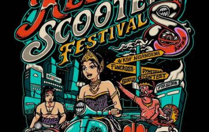 Kediri Scooter Festival ke-8: Ajang Silahturahmi di Kota Ngangeni Usung Semangat D’Cito