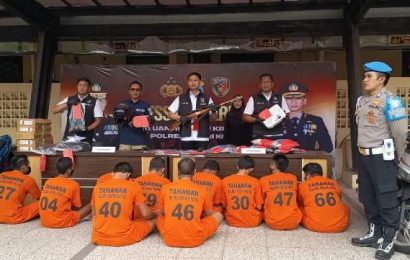 Polres Kediri Kota Ungkap 8 Kasus Kriminal Selama Operasi Sikat Semeru 2025, Lampaui Target dan Perkuat Kepercayaan Publik