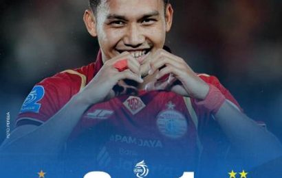 Tanpa Kemenangan di 5 Laga, Persik Kediri Makin Terbenam Usai Dikalahkan Persija