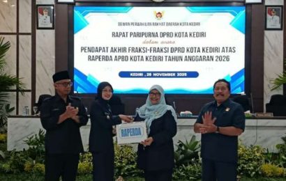 Di Balik Catatan Kritis dan Harapan Baru Lebih Mapan, APBD 2026 Kota Kediri Disetujui Di Balik Catatan Kritis dan Harapan Baru Lebih Mapan, APBD 2026 Kota Kediri Disetujui