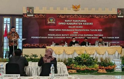 Pemkab Kediri Siapkan Dana Cadangan Pilkada 2029, Demi Layanan Publik Tetap Mengalir Tanpa Terganggu