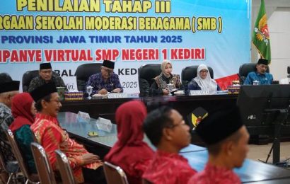 Menebar Damai dari Ruang Belajar: Kota Kediri Dukung SMPN 1 Hadirkan Harmoni di Tengah Keberagaman