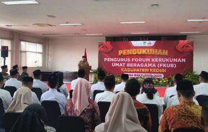 Mas Dhito Tegaskan FKUB Harus Hadir Nyata Jaga Kerukunan di Kabupaten Kediri