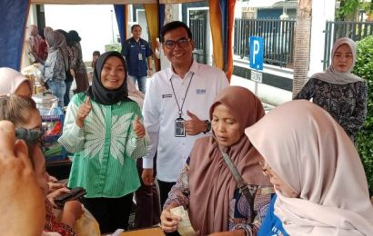 Menjelang Akhir Tahun, Kejari Kabupaten Kediri dan BRI Gelar Pasar Murah