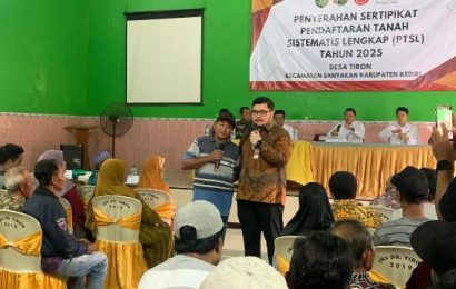 Program PTSL di Kediri: Sertifikat Tanah Jadi Perisai Warga dari Jerat Rentenir Program PTSL di Kediri: Sertifikat Tanah Jadi Perisai Warga dari Jerat Rentenir