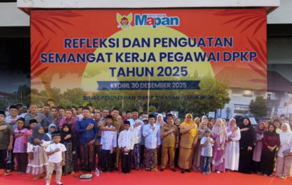 Refleksi Akhir Tahun, Dinas Perkim Kota Kediri Buktikan Kolaborasi dan Keikhlasan dalam Bekerja