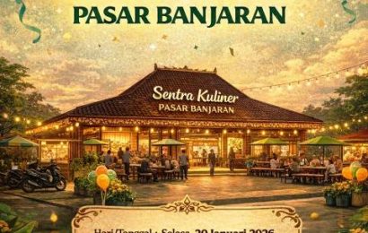 Pasar Banjaran Disulap Jadi Sentra Kuliner Malam