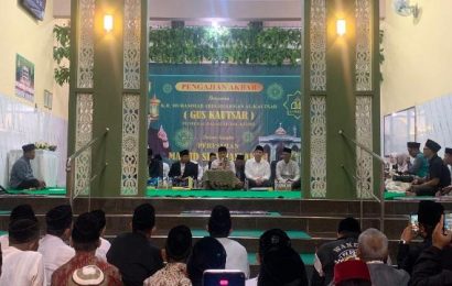 Masjid Siti Maslakah Tosaren Diresmikan, Gus Kautsar Tekankan Pentingnya Memakmurkan Masjid