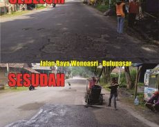 Pemangkasan Dana Pusat Berdampak ke Daerah, Perbaikan Jalan di Kabupaten Kediri Mengacu Skala Prioritas