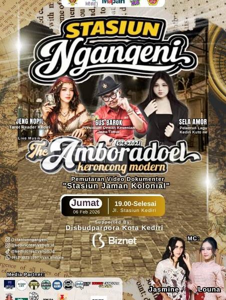 Dari Keroncong hingga Film Dokumenter, Stasiun Ngangeni Hidupkan Sejarah Kediri Dari Keroncong hingga Film Dokumenter, Stasiun Ngangeni Hidupkan Sejarah Kediri