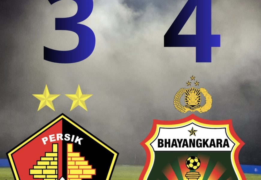 Hujan Tujuh Gol di Brawijaya, Persik Kediri Tumbang Dramatis 3-4 dari Bhayangkara FC