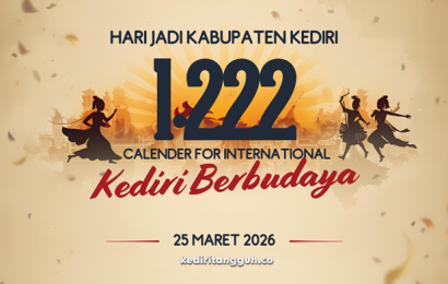 Kediri Berbudaya: Rangkaian Perayaan 1.222 Tahun Digelar Maret hingga Mei 2026